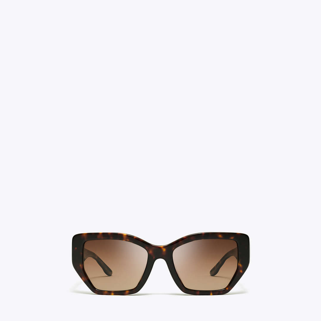 Kira Oversized Geometric Sunglasses