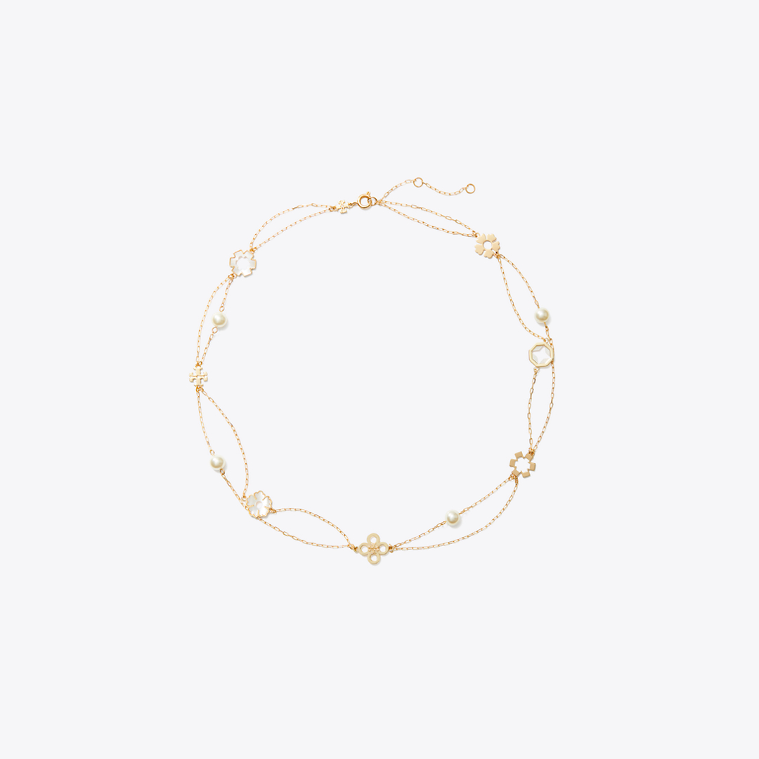 Forget Me Not Layered Necklace