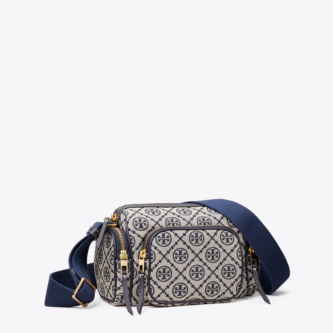 T Monogram Pocket Crossbody by Tory Burch