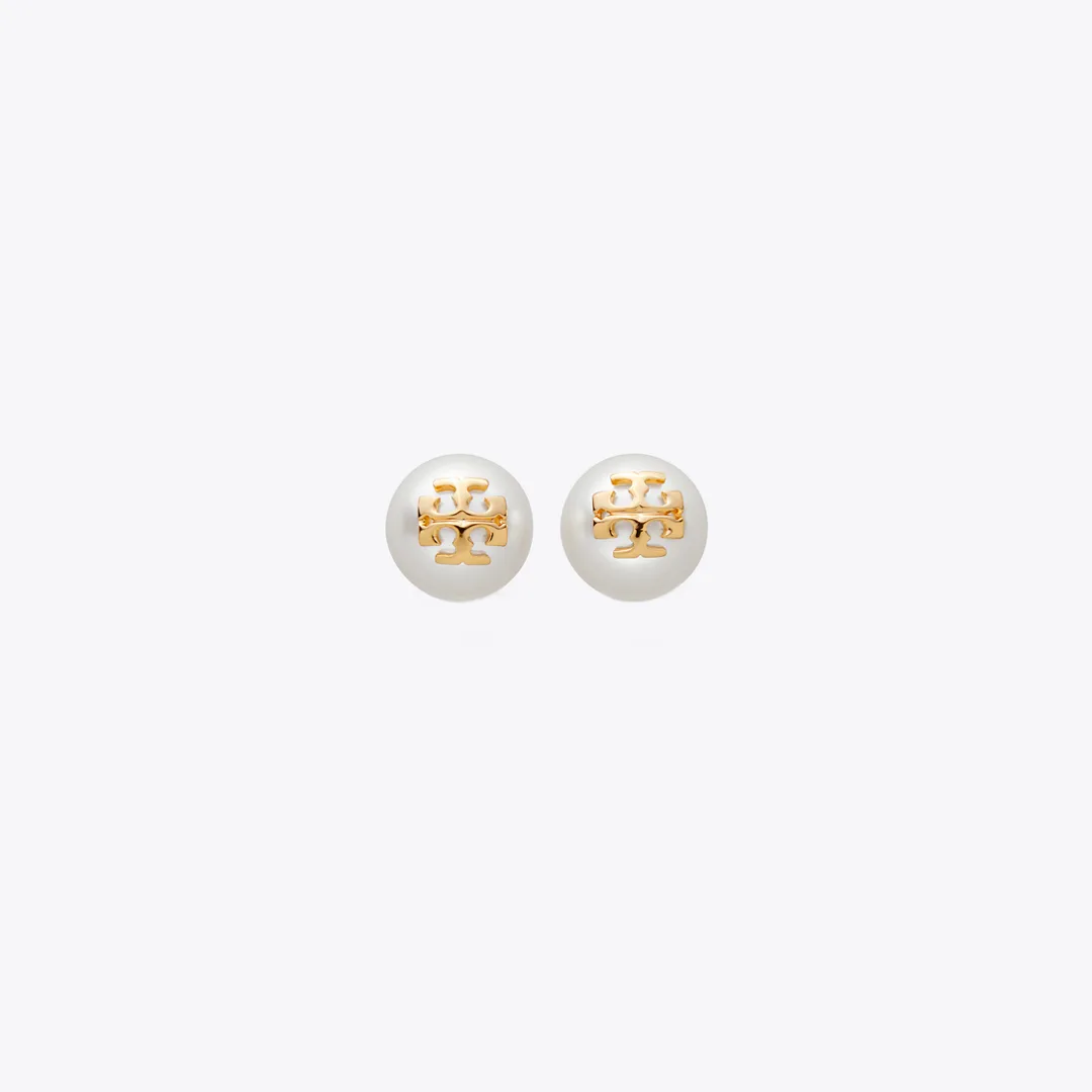 Moondance Pearl Stud Earrings