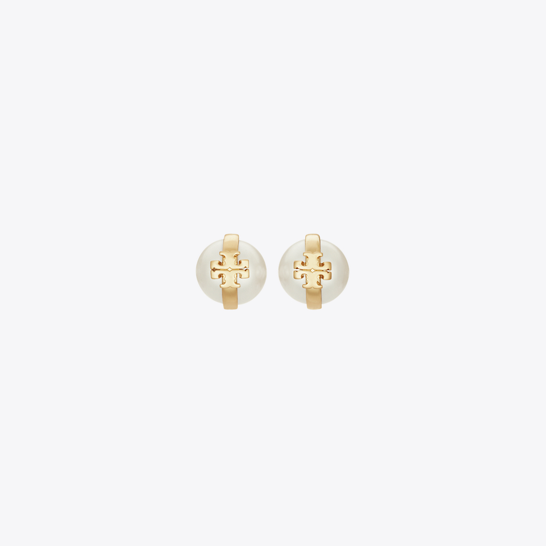 Moondance Pearl Stud Earrings
