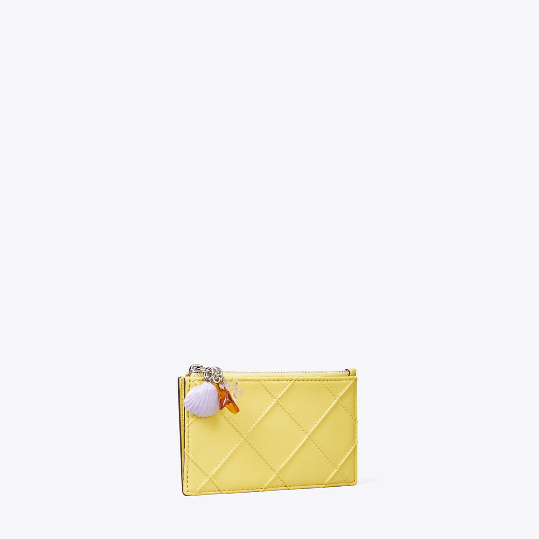 Fleming Charm Zip Card Case