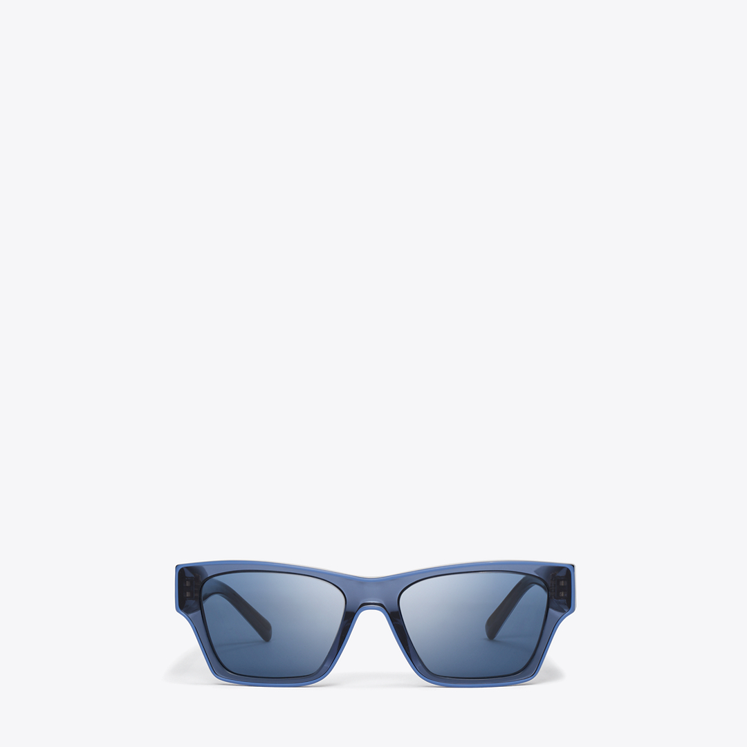 Outlined Rectangle Sunglasses