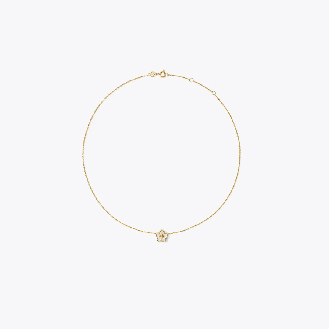 Forget Me Not Pendant Necklace by Tory Burch