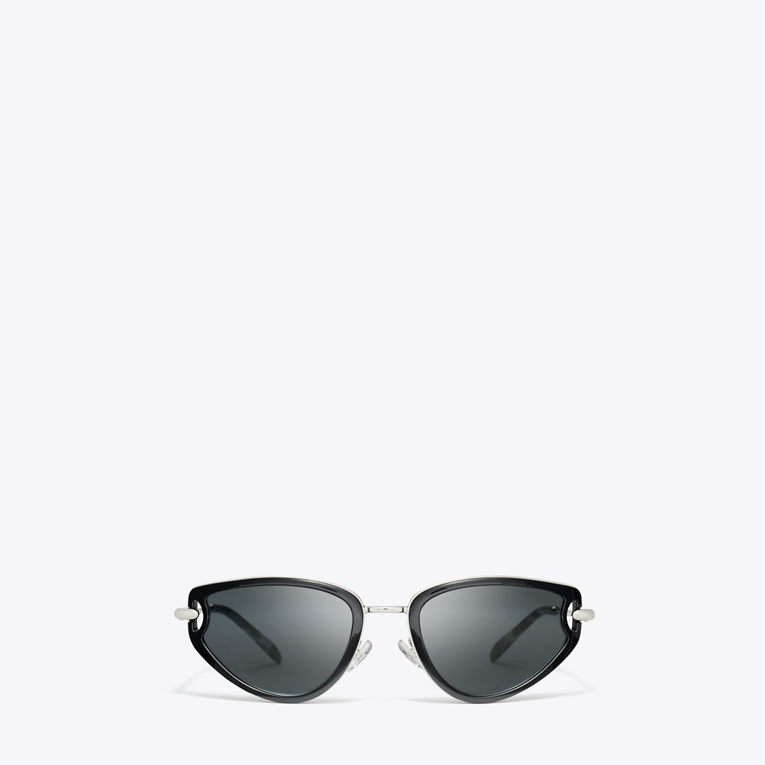 Pierced Cat-Eye Sunglasses by Tory Burch