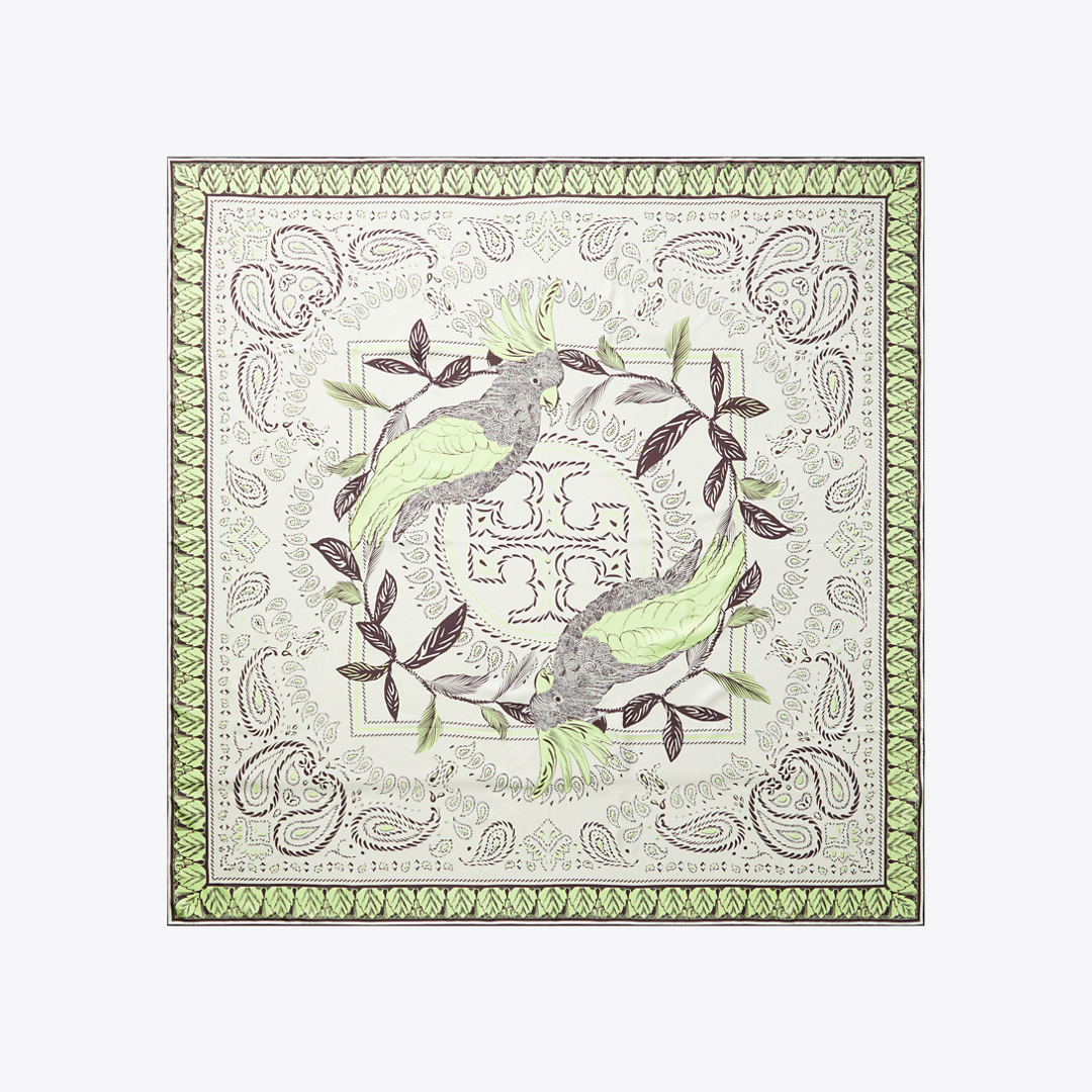 Oversized Cockatoo Bandana Square Scarf