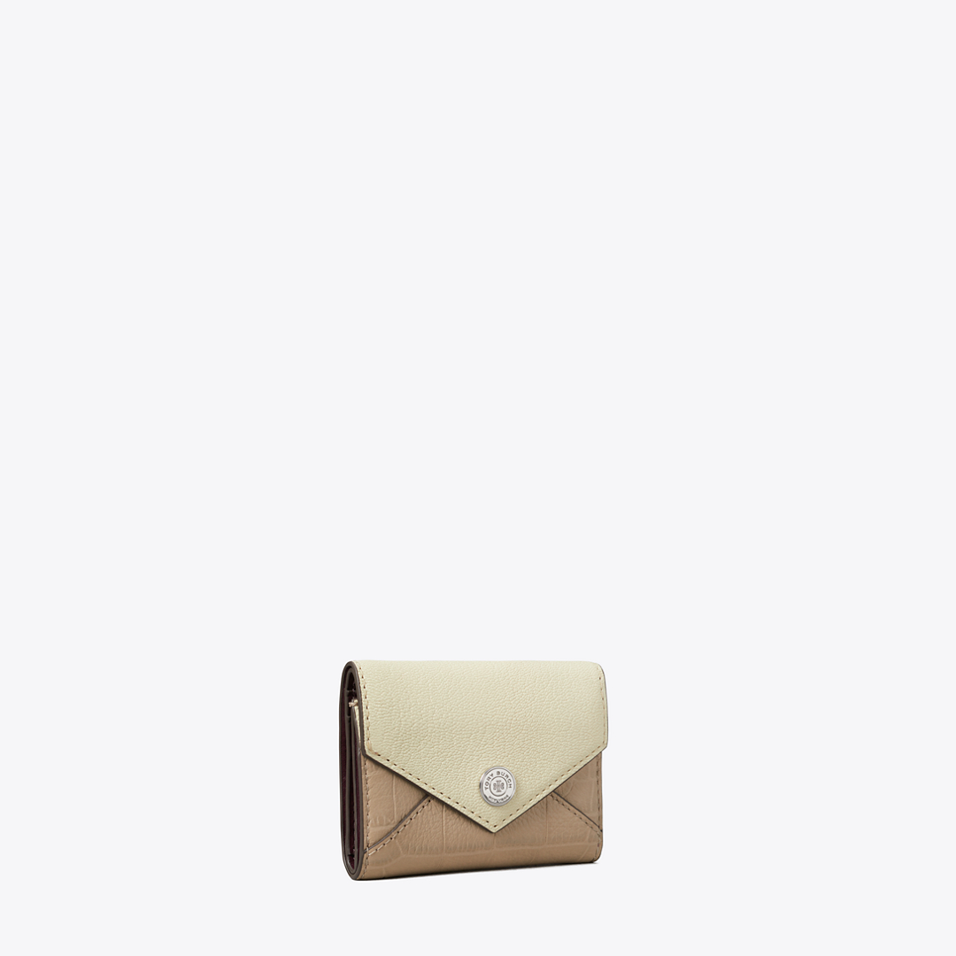 Small Colorblock Envelope Wallet