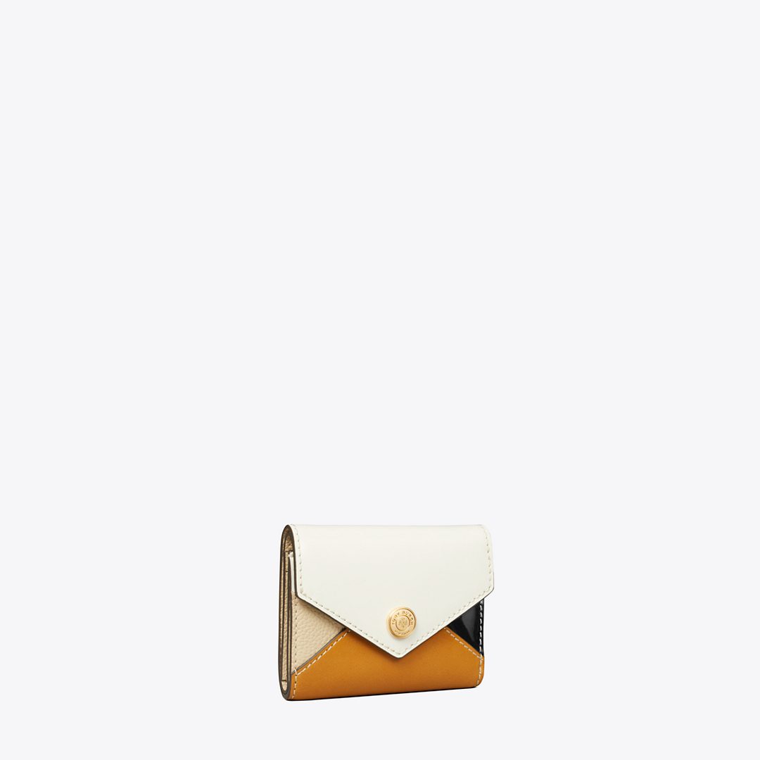 Small Colorblock Envelope Wallet