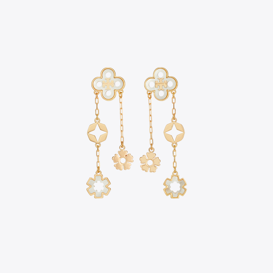 Forget Me Not Linear Earrings