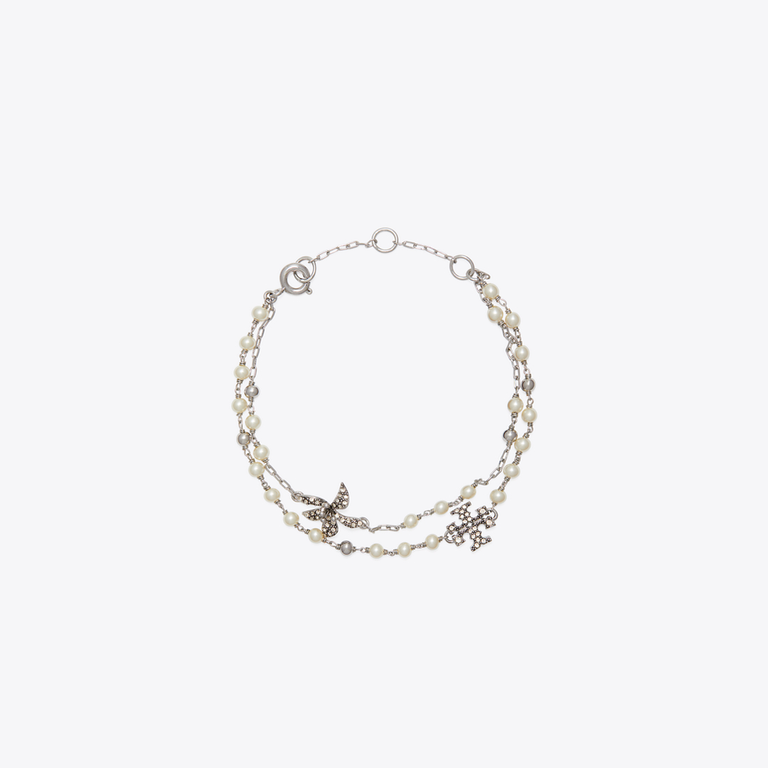 Moondance Multi Strand Pearl Bracelet