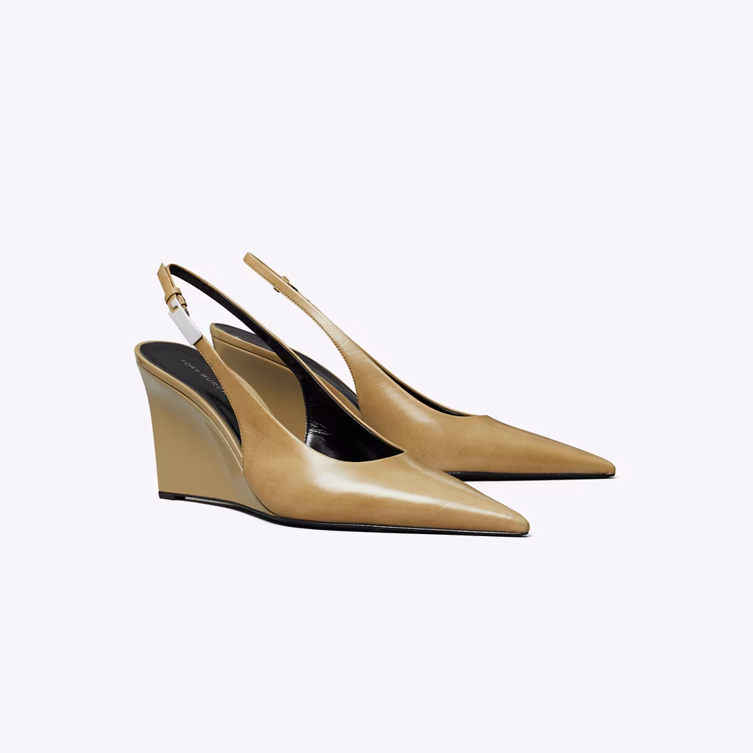 Gigi Slingback Wedge