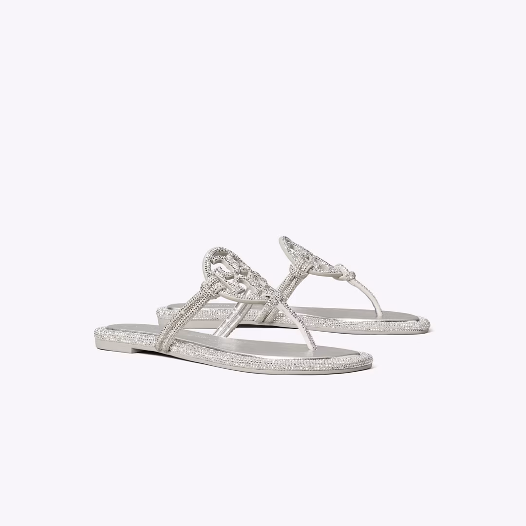 Miller Pavé Knotted Sandal