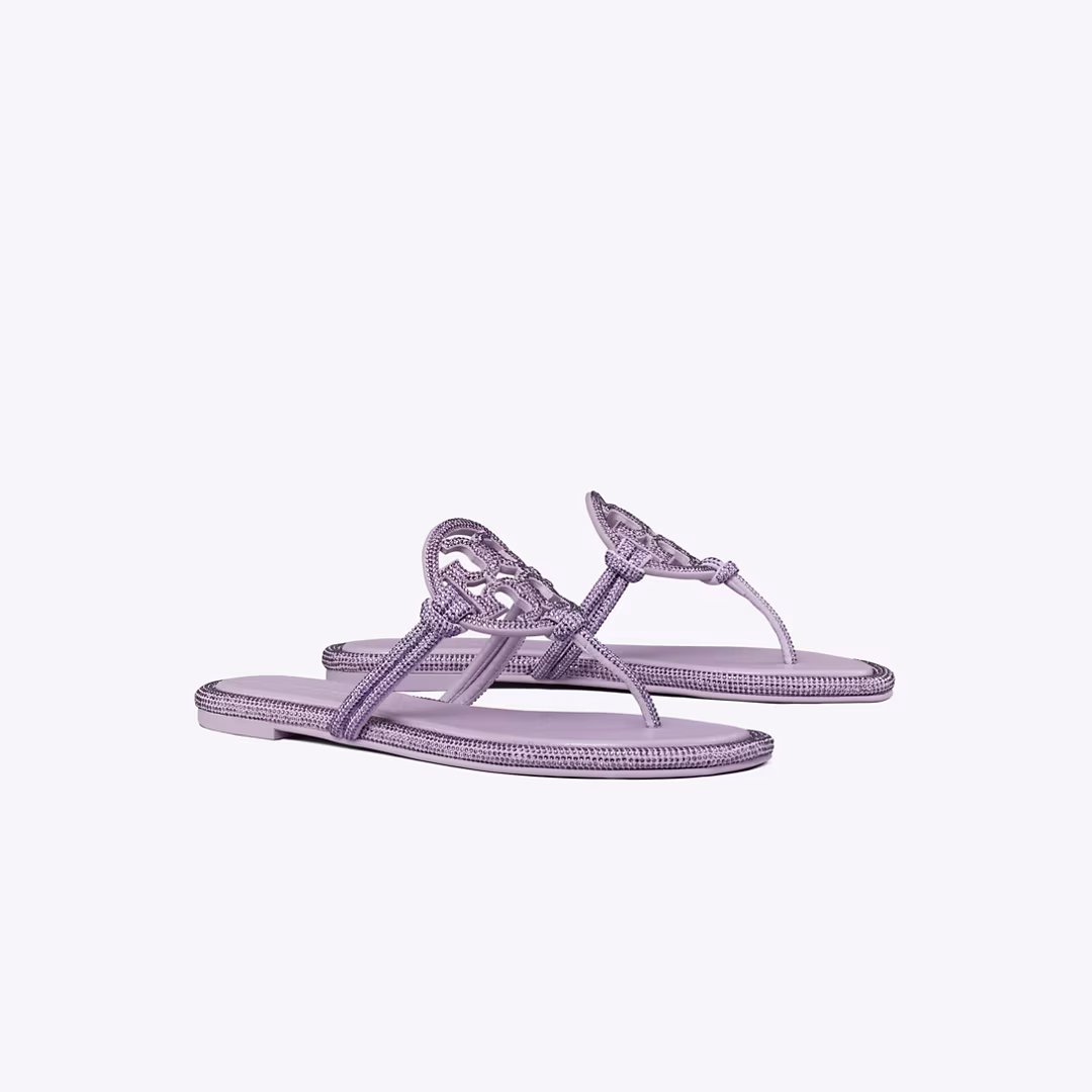 Miller Pavé Knotted Sandal