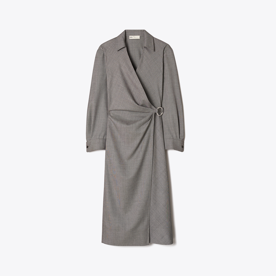Wool Wrap Dress