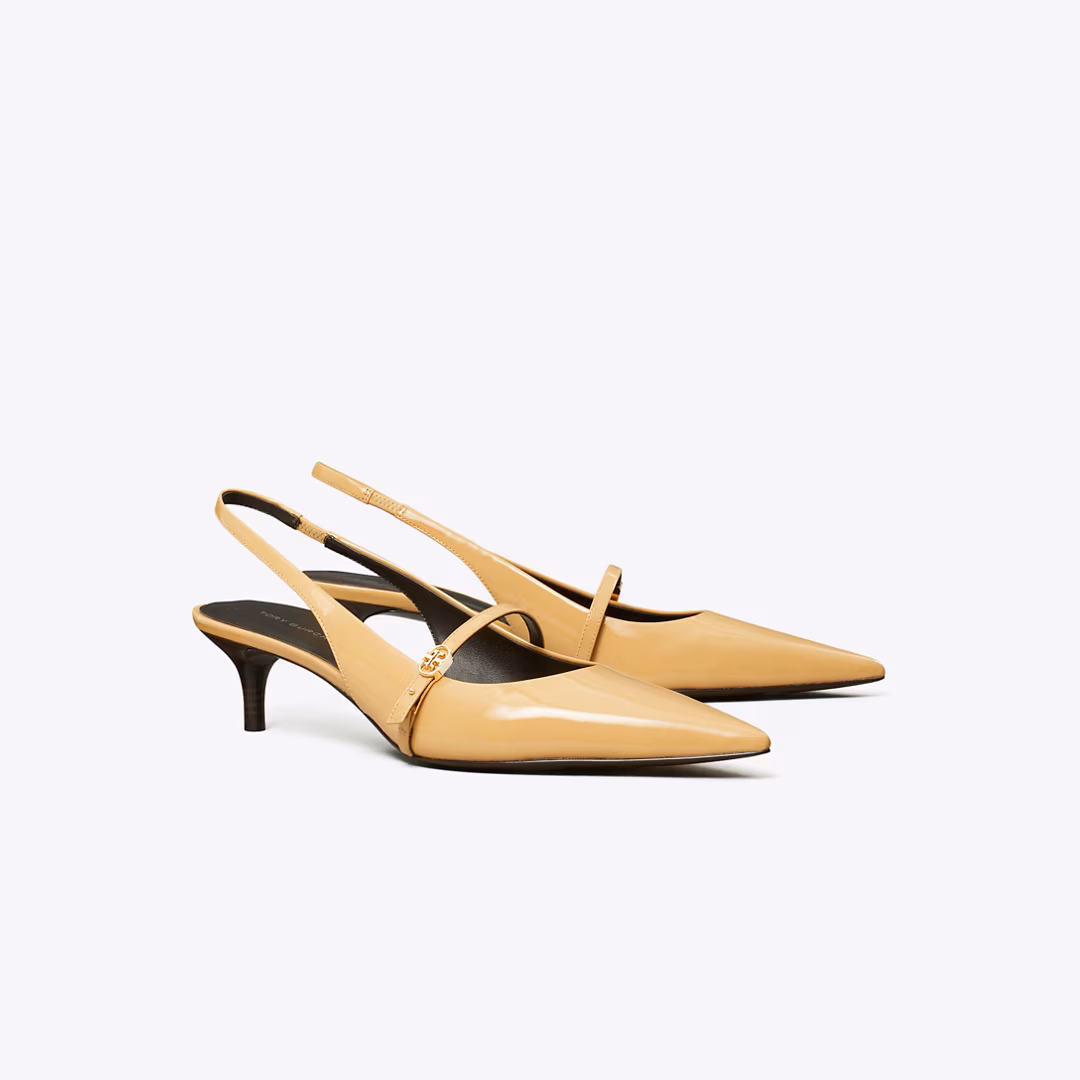 Double T Buckle Mary Jane Slingback