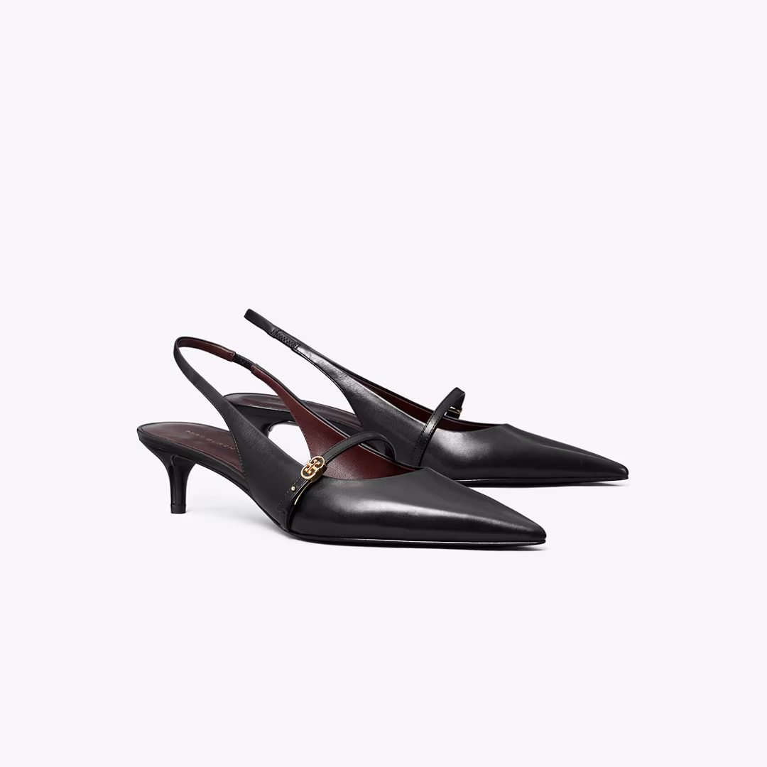Double T Buckle Mary Jane Slingback