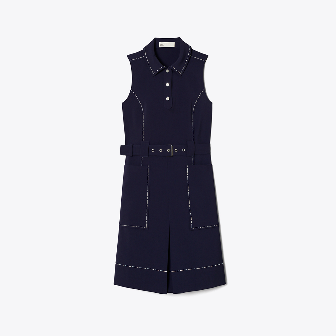 Pick Stitch Stretch Golf Dress