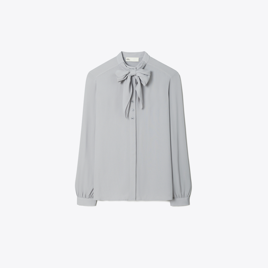 Georgette Bow Blouse