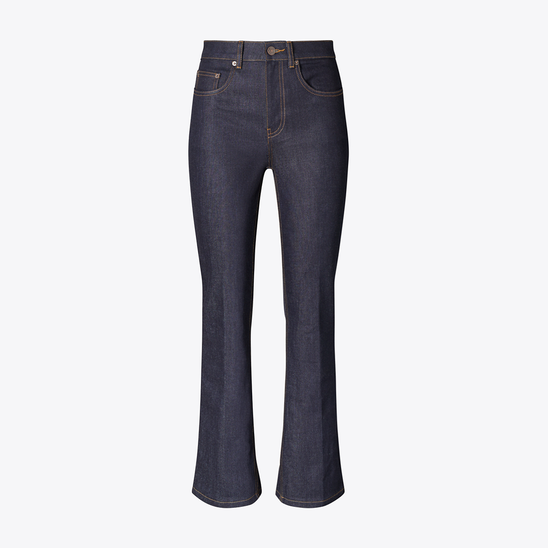 Cropped Flare Jeans