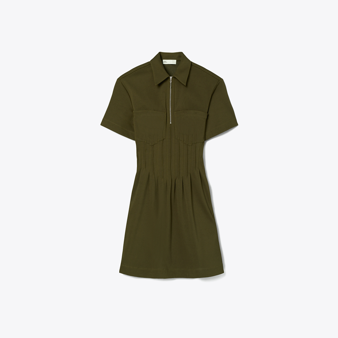 Zip-Front Dress