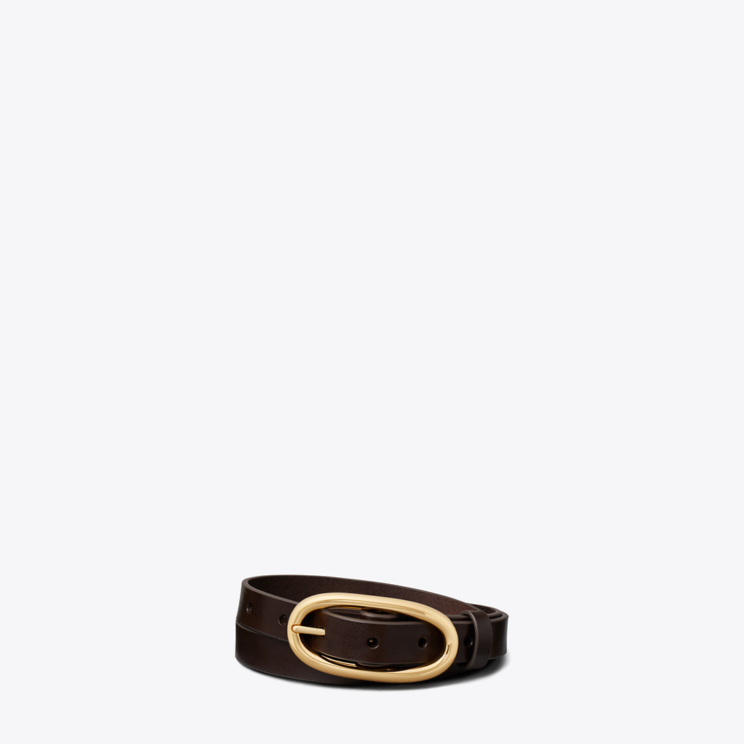 Large Pierced Buckle Belt