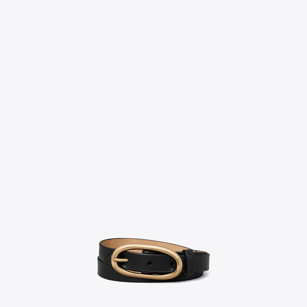 Large Pierced Buckle Belt