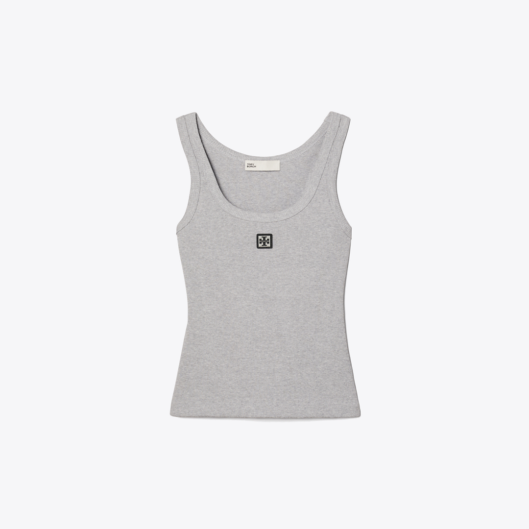 Tory Burch Cotton Scoop Tank