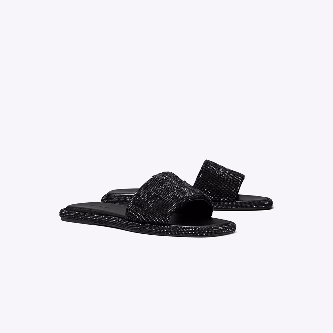 Pavé Double T Burch Slide