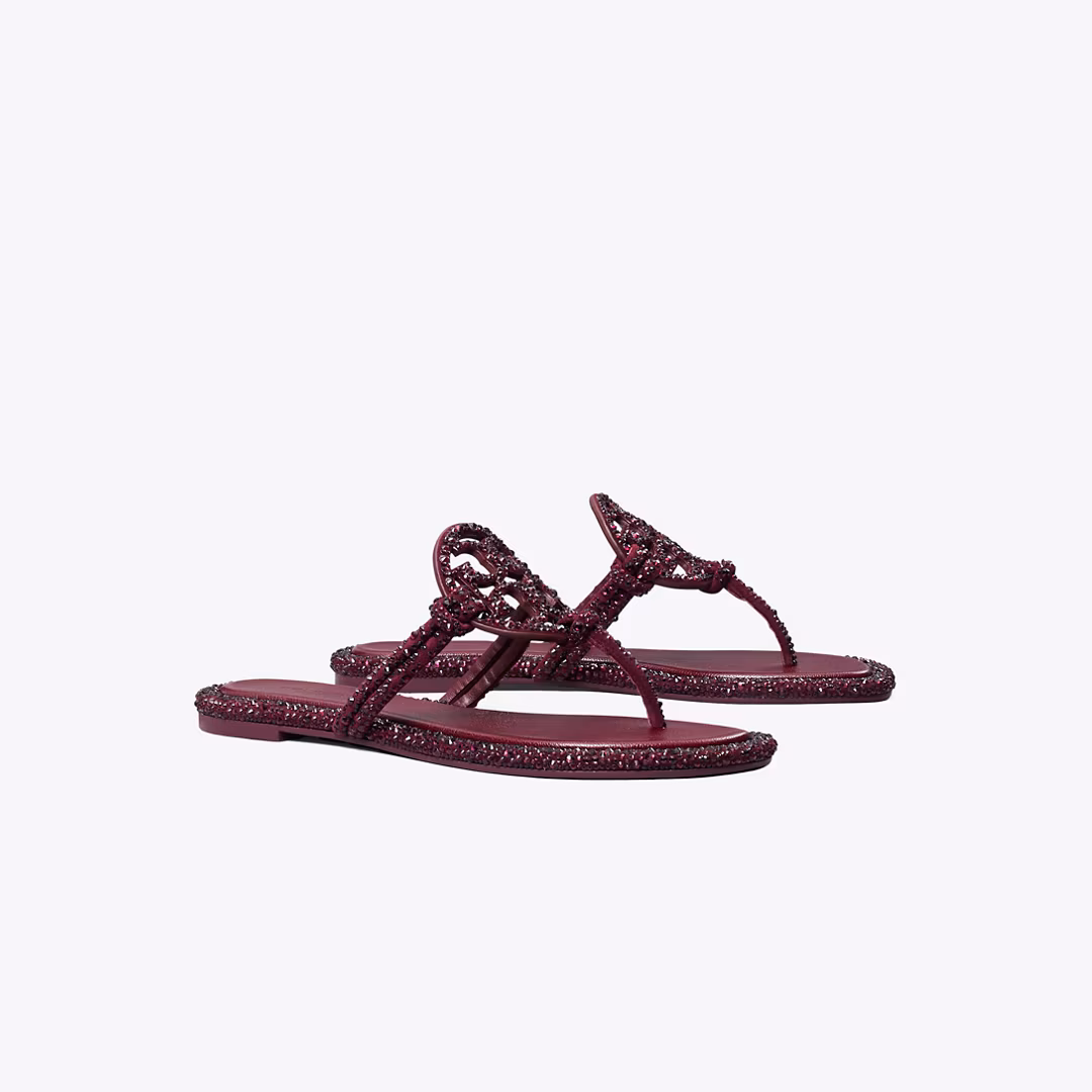 Miller Crystal Knotted Sandal