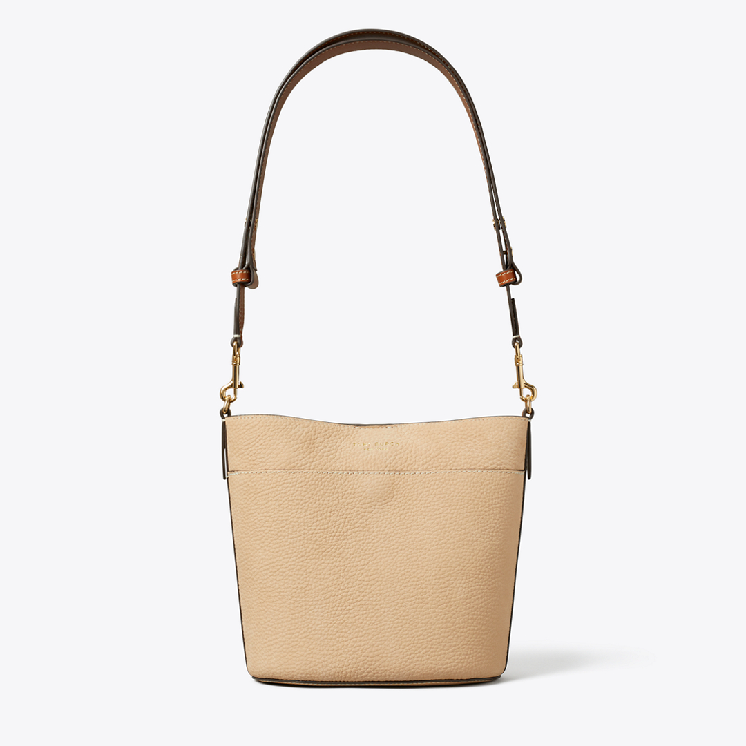 Felix Pebble Nubuck Bucket Bag