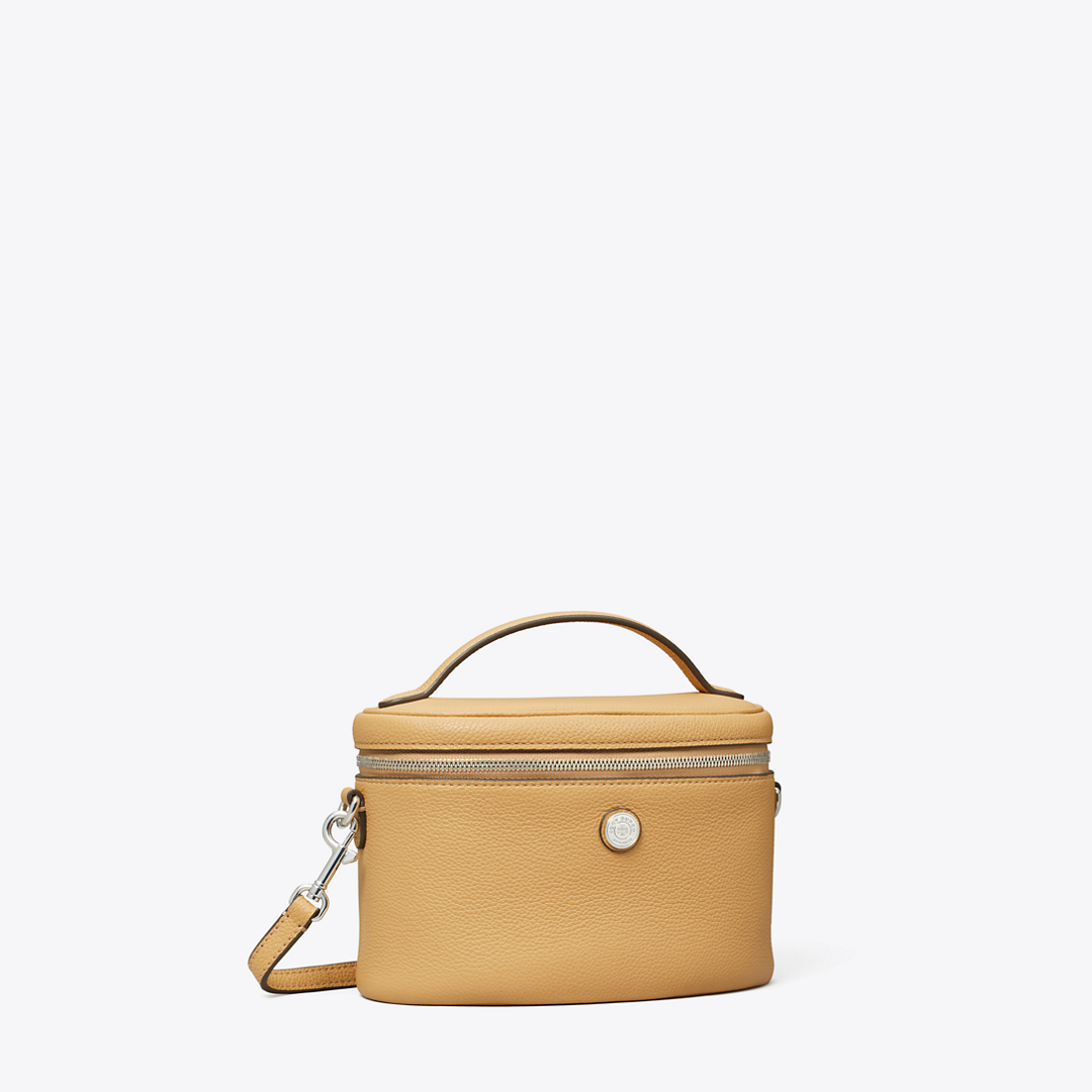 Soft Pebbled Vanity Case by Tory Burch