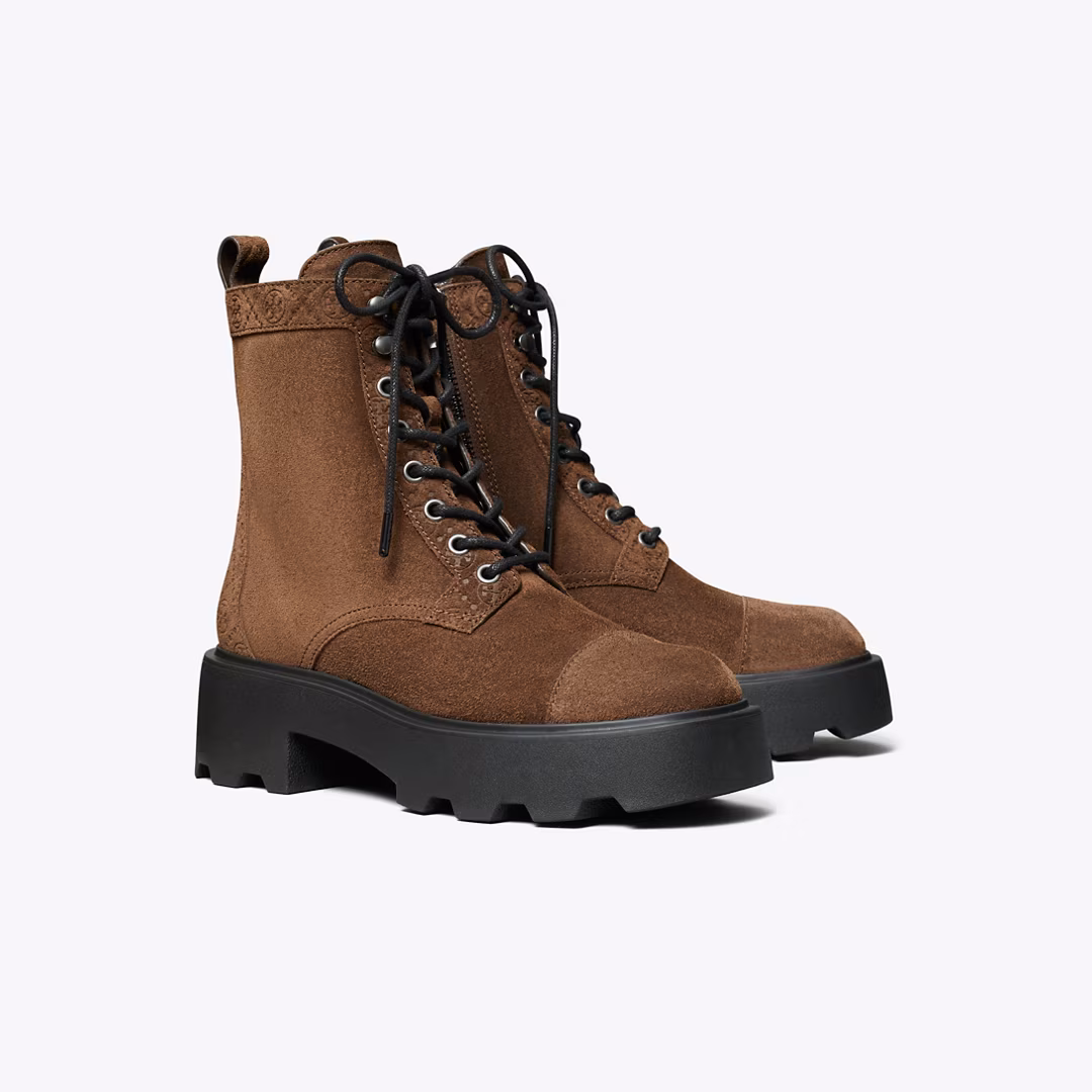 T Monogram Lug Boot