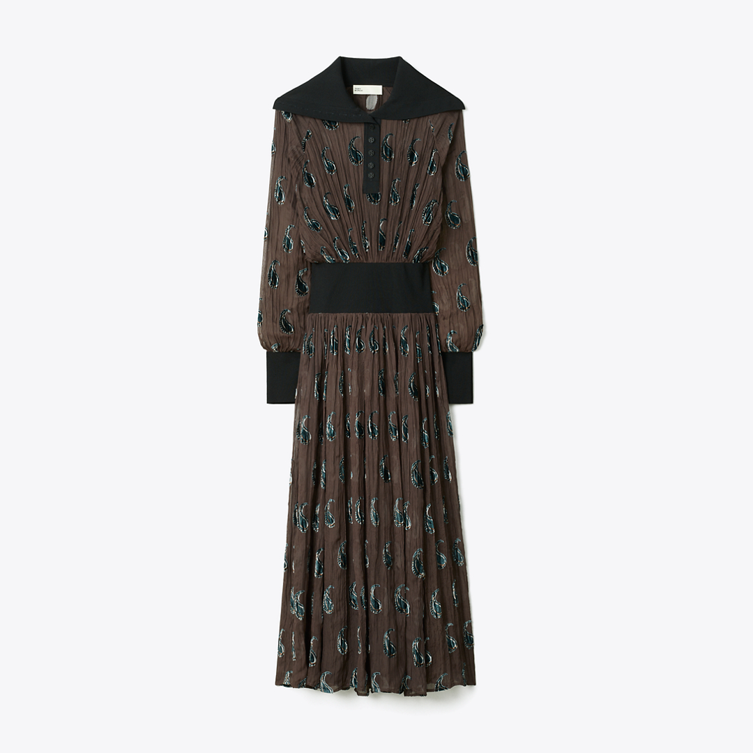 Ribbed Waist Dress