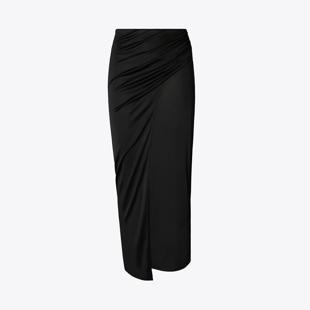 Wrap Jersey Skirt