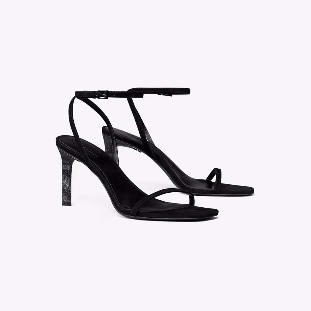 Pavé Heeled Sandal by Tory Burch