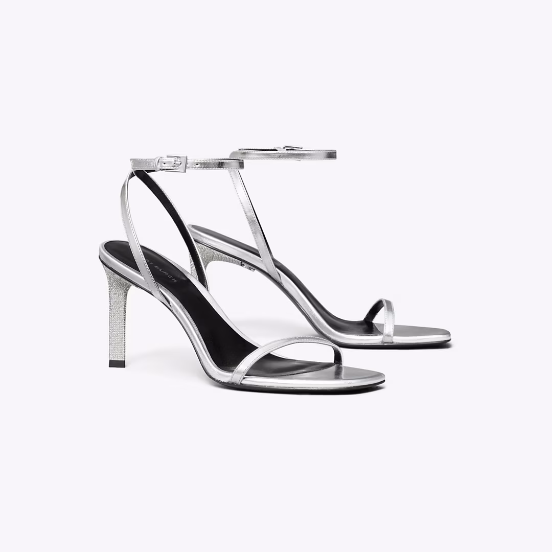 Pavé Heeled Sandal