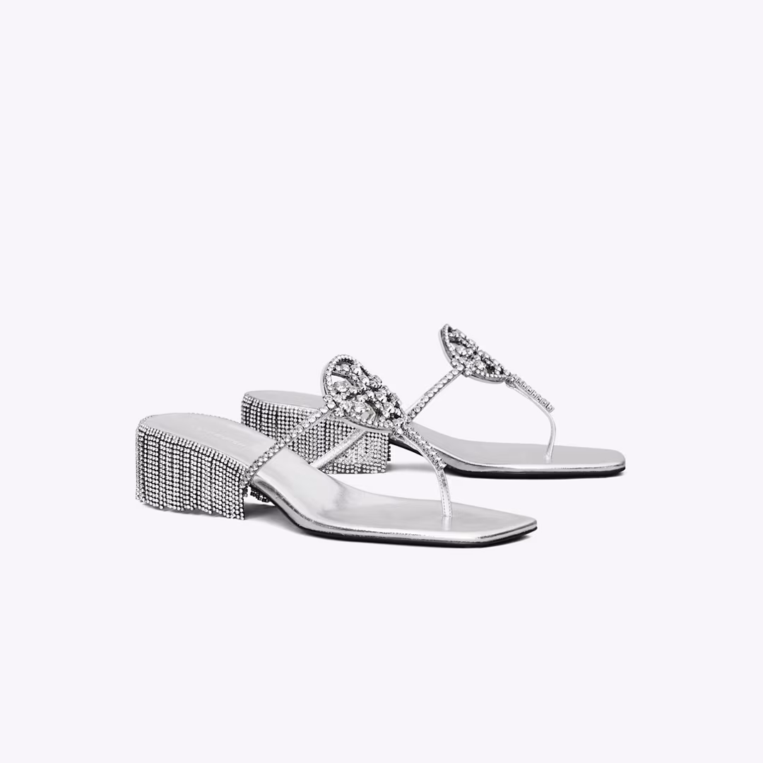 Miller Crystal Kitten Heel