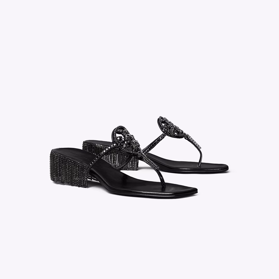 Miller Crystal Kitten Heel