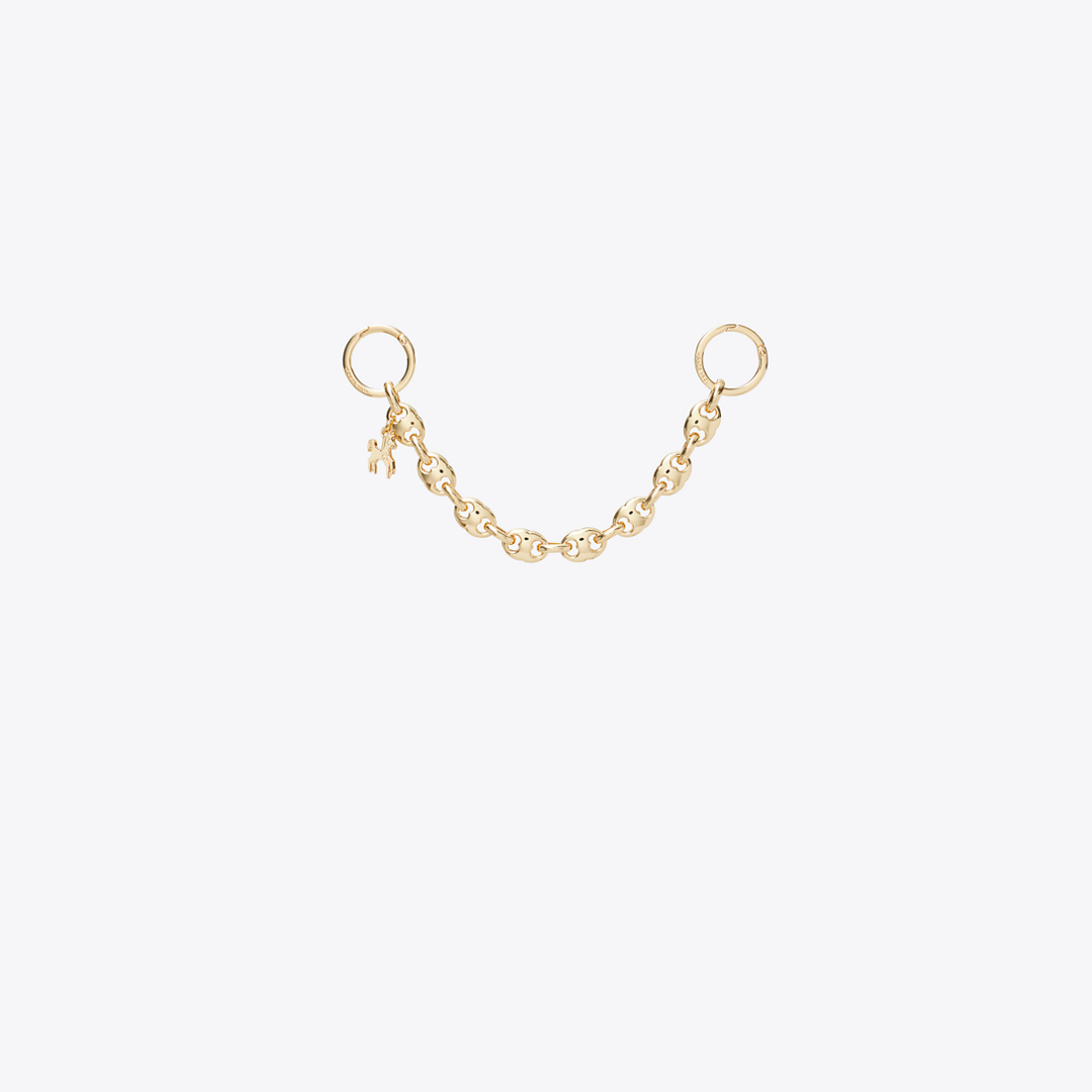 Horse and Gemini Link Bag Chain