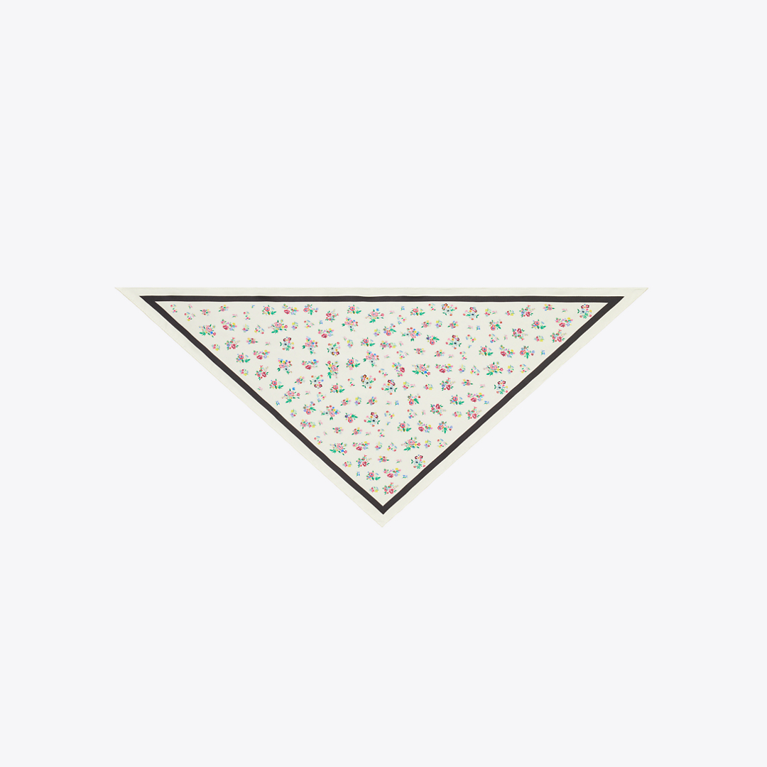 Silk Triangle Scarf