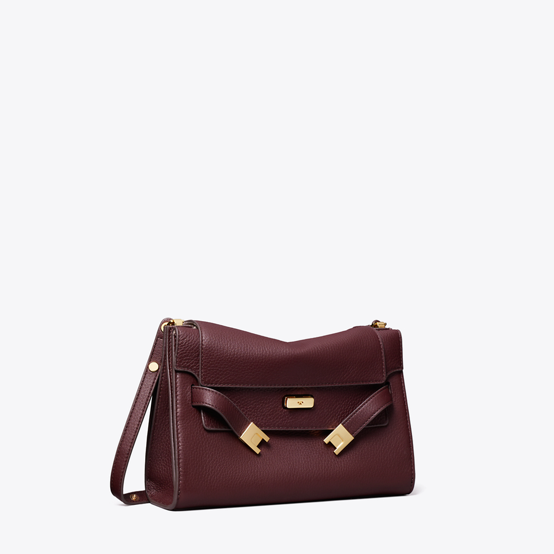 Lee Radziwill Pebbled Shoulder Bag