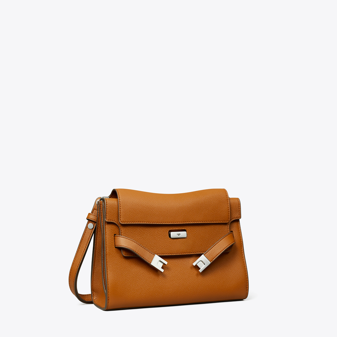 Lee Radziwill Pebbled Shoulder Bag