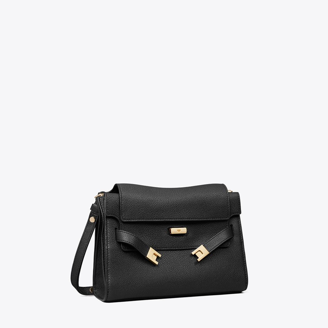 Lee Radziwill Pebbled Shoulder Bag