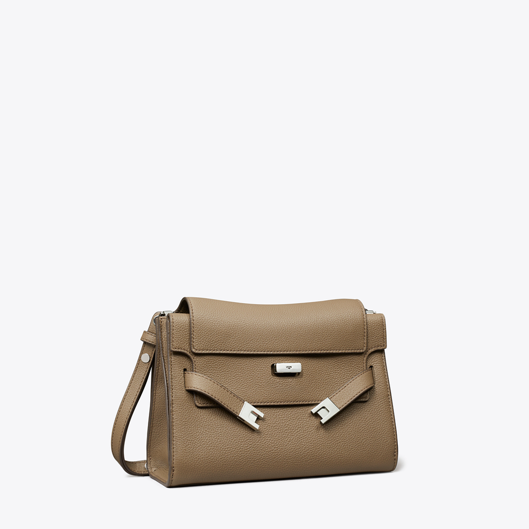 Lee Radziwill Pebbled Shoulder Bag