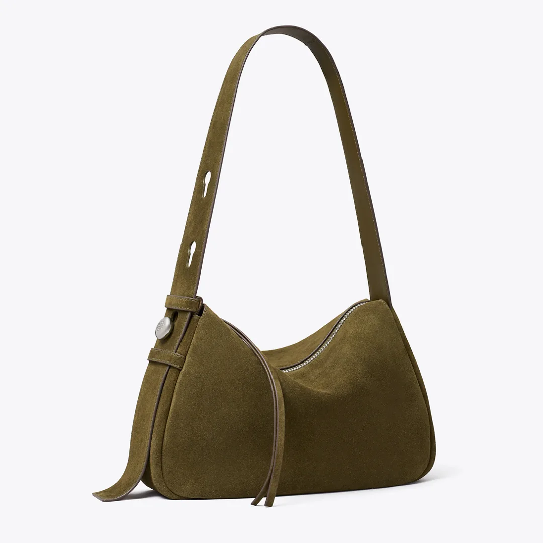 Romy Suede Shoulder Bag