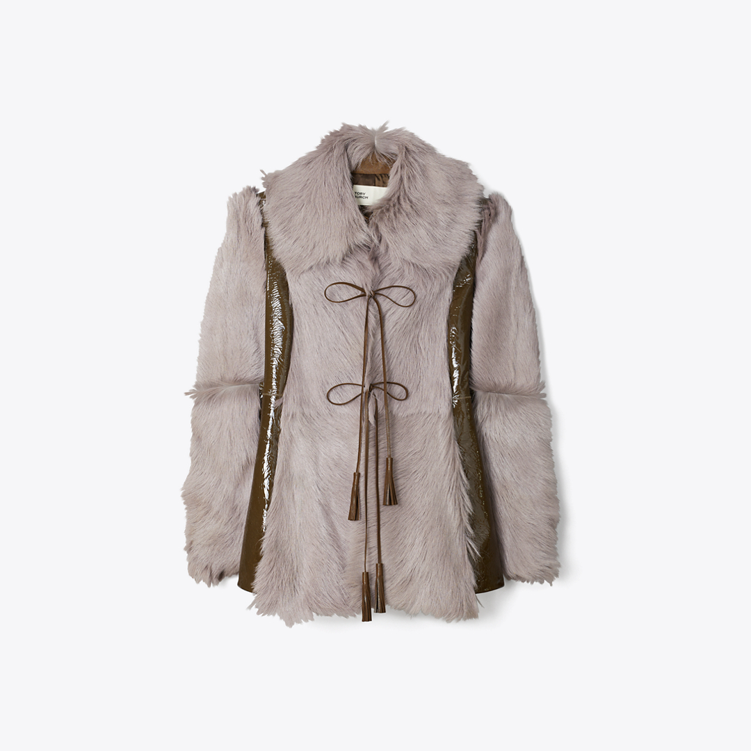 Shearling Jacket by Tory Burch