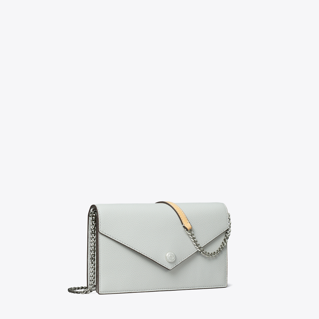 Pebble Envelope Chain Wallet
