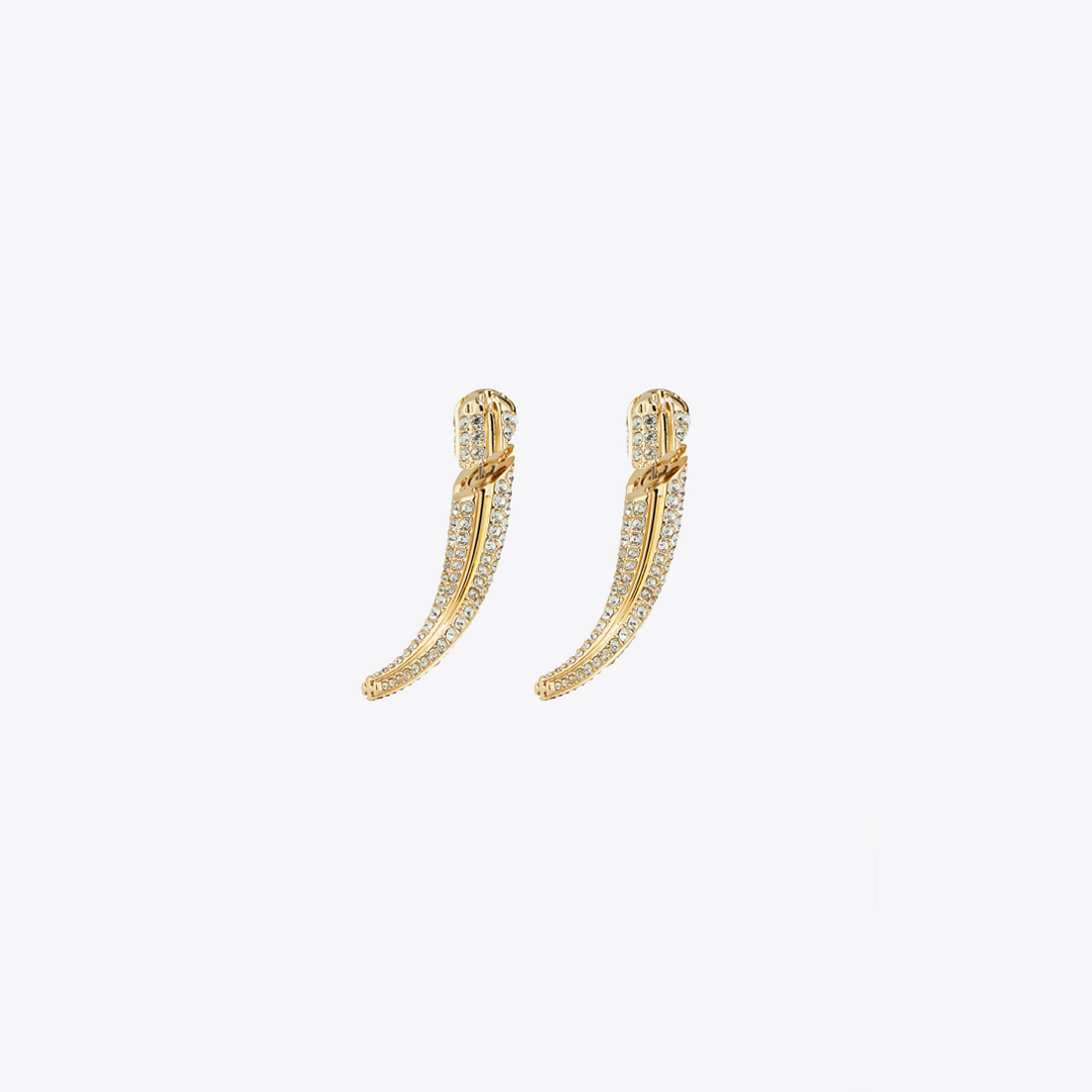 Pierced Front-Back Earrings