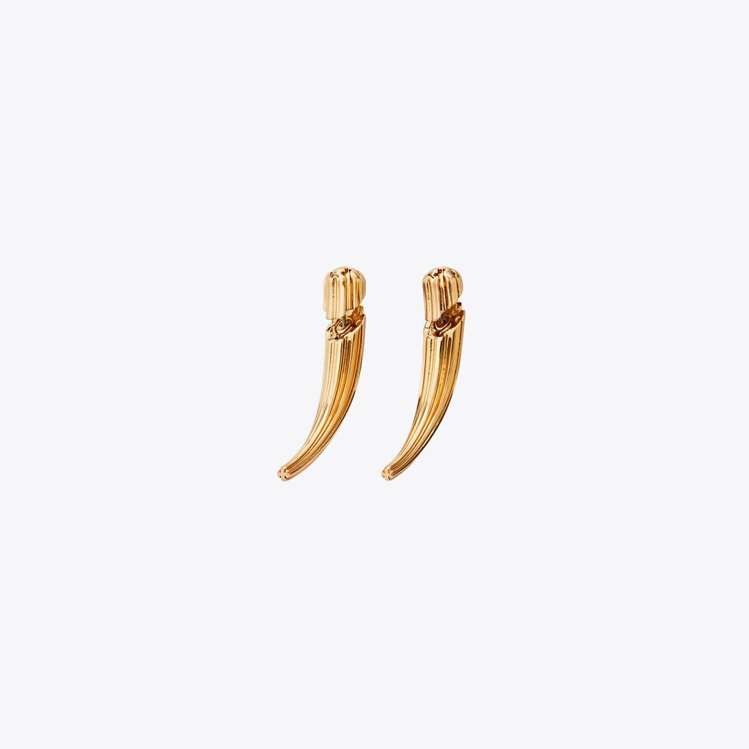 Pierced Front-Back Earrings