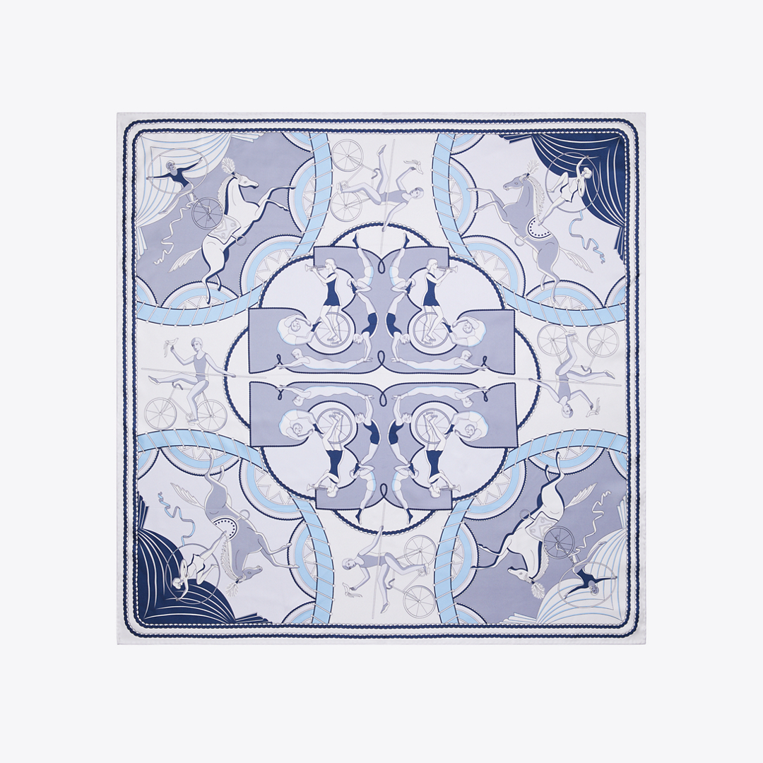 Aeronauts Double-Sided Silk Square